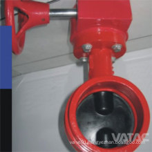 Pn16/ANSI 150 Lbs Clamped&Grooved Butterfly Valve